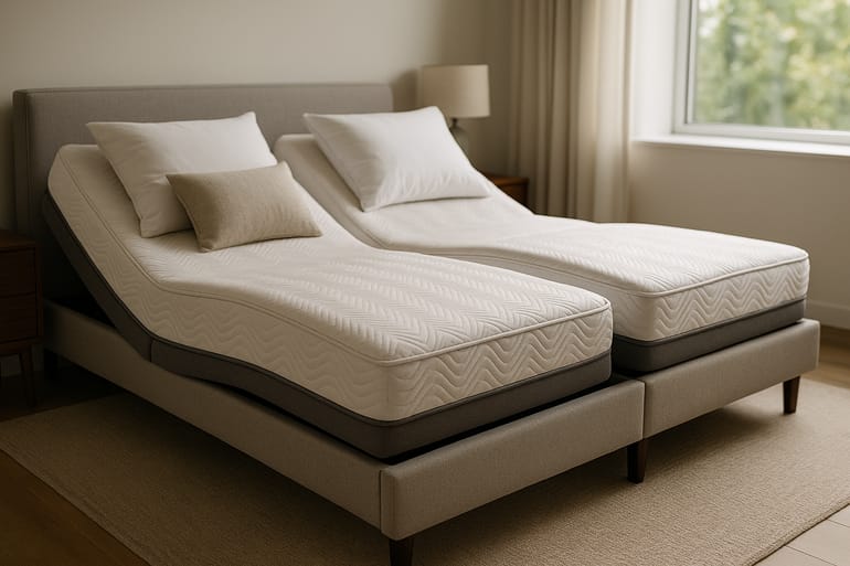 Split King Adjustable Beds: What They Are & Who Benefits