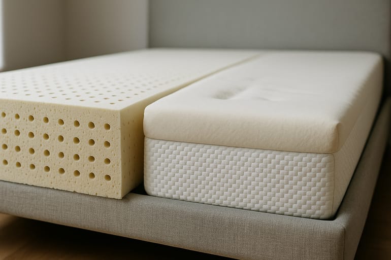 Latex vs Memory Foam: Cooling, Durability, Support