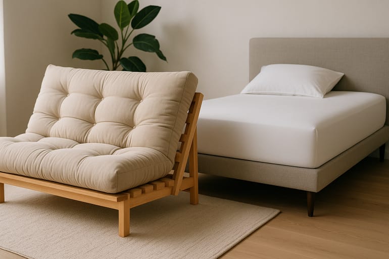 Futon mattress vs traditional beds: clear differences