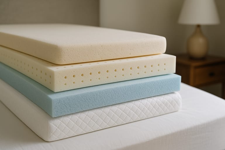 Topper Material 101: Memory Foam vs Latex vs Cooling