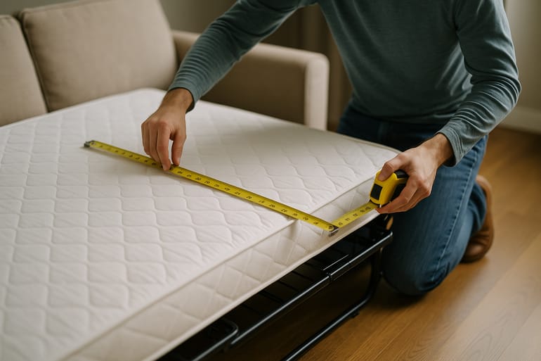 Measure Your Sofa Bed Replacement Mattress Correctly