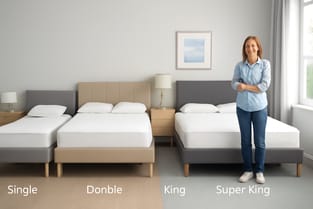 UK Mattress Sizes and Dimensions Guide for Every Bed