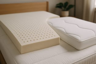 Latex vs Memory Foam Topper: Find Your Best Match Today