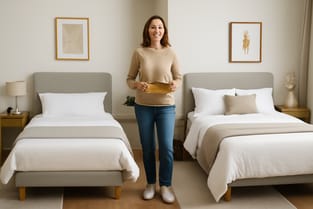 Double vs Queen: right size choice for small rooms