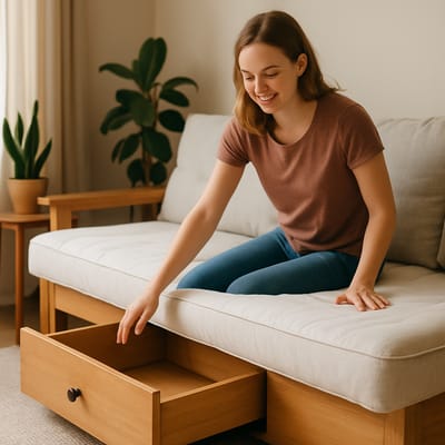 Maintenance and setup: smooth drawers, comfy sleep