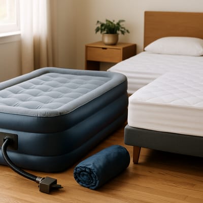 Air bed vs traditional mattress: when each makes sense