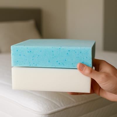 Gel‑infused foams vs regular foams: does gel really cool?