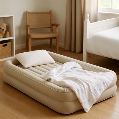 Why a kids' air bed works—and how to choose well