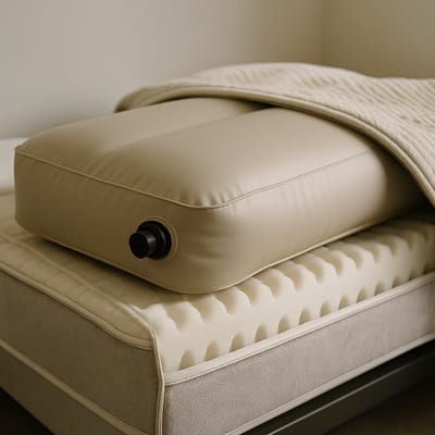 How an adjustable air bed works