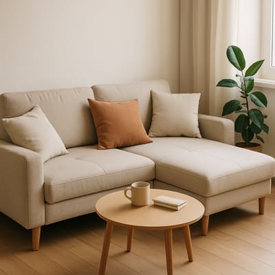 Benefits and best use cases for L-shaped futons