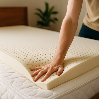 Latex toppers: bounce, ILD firmness, durability