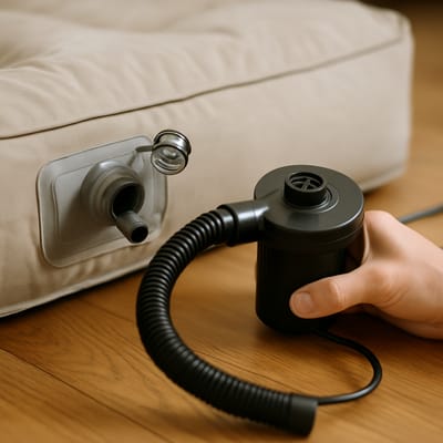 Inflation and deflation: pumps, valves, and quick setup