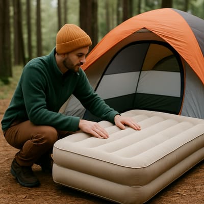 Start here: choosing the right air mattress outdoors