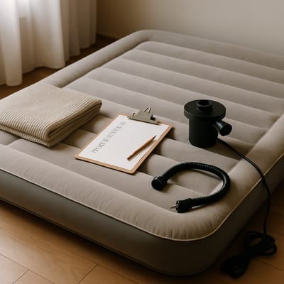 Checklist, Accessories & Maintenance for Longevity