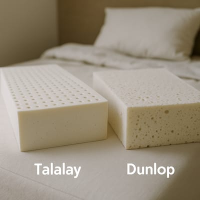 Talalay vs Dunlop: what really changes comfort
