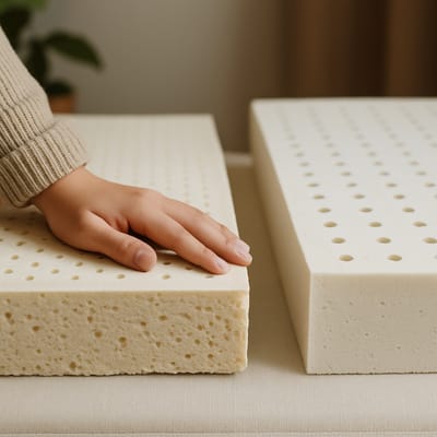 Why latex type matters: price, durability, comfort