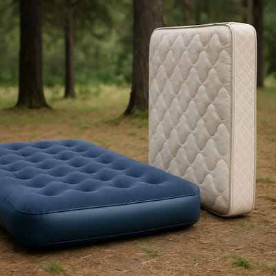 Air mattress vs innerspring: which is better for travel?