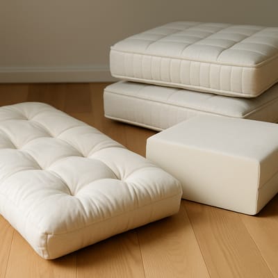 Materials explained: cotton, foam, and blended cores