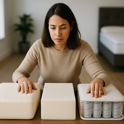 Memory Foam vs Latex vs Innerspring: Where to Begin?