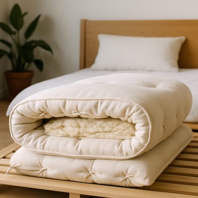 Futon mattress materials: cotton, foam, and blends