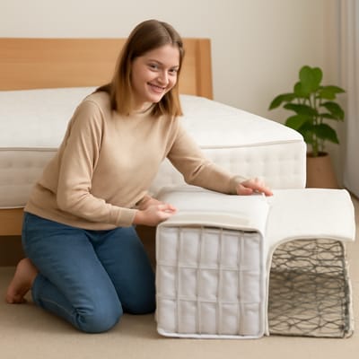 Springs (open coil vs pocket): what changes in a UK double?