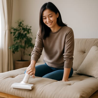 Care, longevity, and sleeping cool on a futon