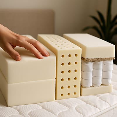 Materials that matter: memory foam, latex, and hybrids