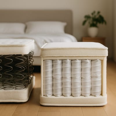 Pocket sprung vs other systems: best for back support?