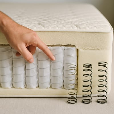 How spring design shapes support and pressure relief