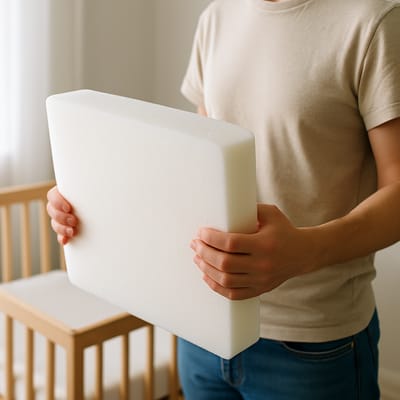 Materials compared: foam vs innerspring for portability