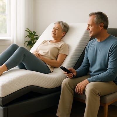 Head/Foot Range, Wall‑Hugging, and Ergonomic Presets