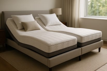 Split King Adjustable Beds: What They Are & Who Benefits