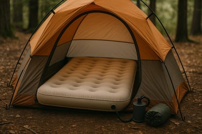 Complete Guide to Portable Air Mattresses for 2-Person Tents